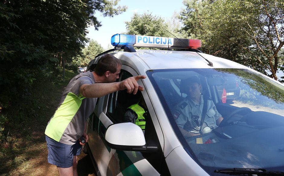 Reidas prie Lampėdžio ežero: pažeidėjai pergudravo patys save