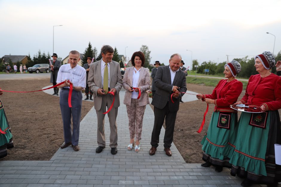 Domeikavoje laiką skaičiuos saulės laikrodis