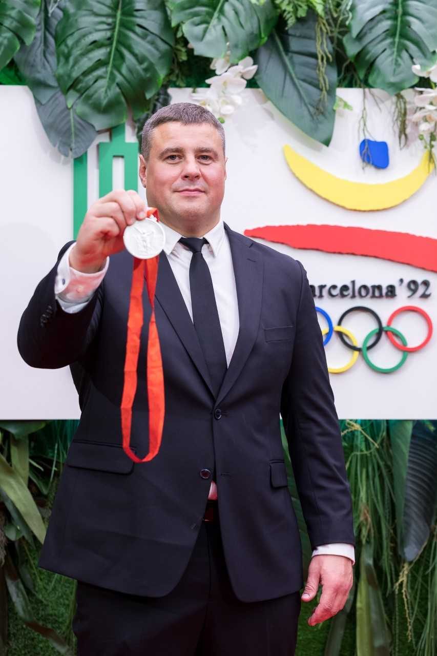 M. Mizgaičiui įteiktas olimpinis medalis