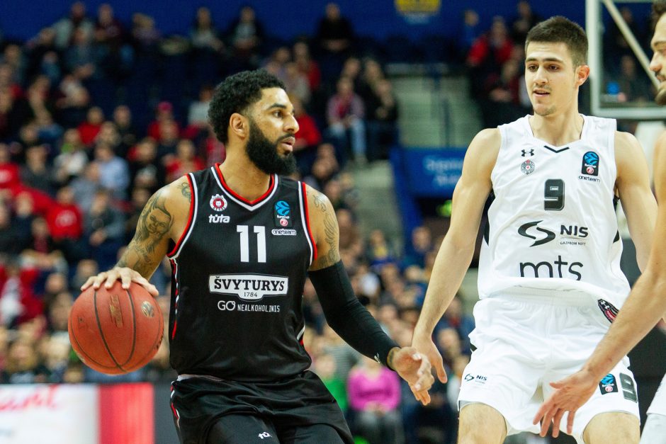 „Ryto“ krepšininkai antrąjį Europos taurės etapą pradėjo pergale prieš „Partizan“ 