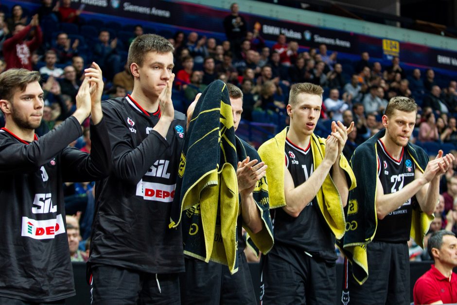 „Ryto“ krepšininkai antrąjį Europos taurės etapą pradėjo pergale prieš „Partizan“ 