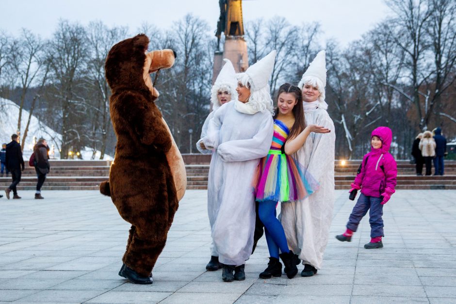 Sostinės centre – linksma Stačiatikių Kalėdų šventė