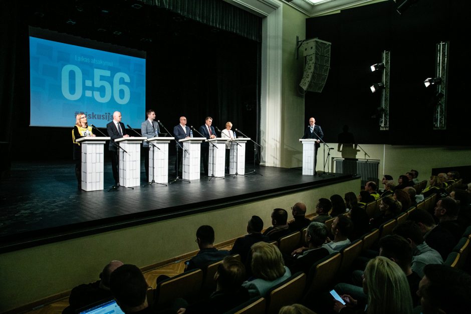Kandidatų į Kauno merus debatai