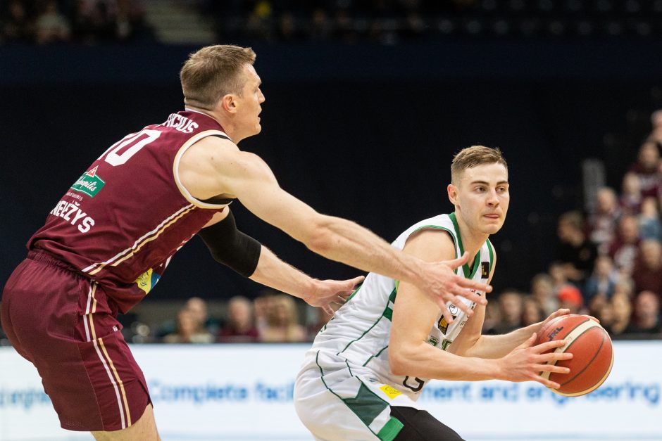 LKL pusfinalis: Panevėžio „Lietkabelis“ – Kauno „Žalgiris“ 79:55