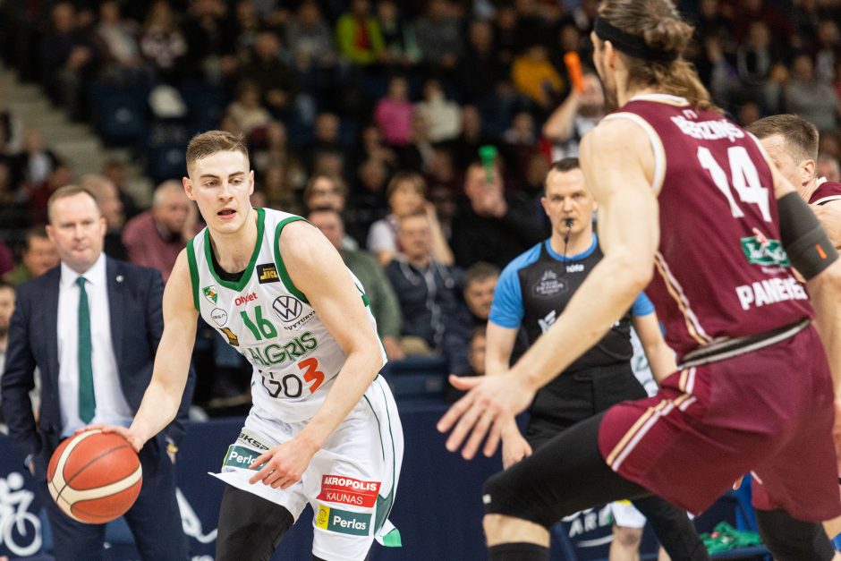 LKL pusfinalis: Panevėžio „Lietkabelis“ – Kauno „Žalgiris“ 79:55