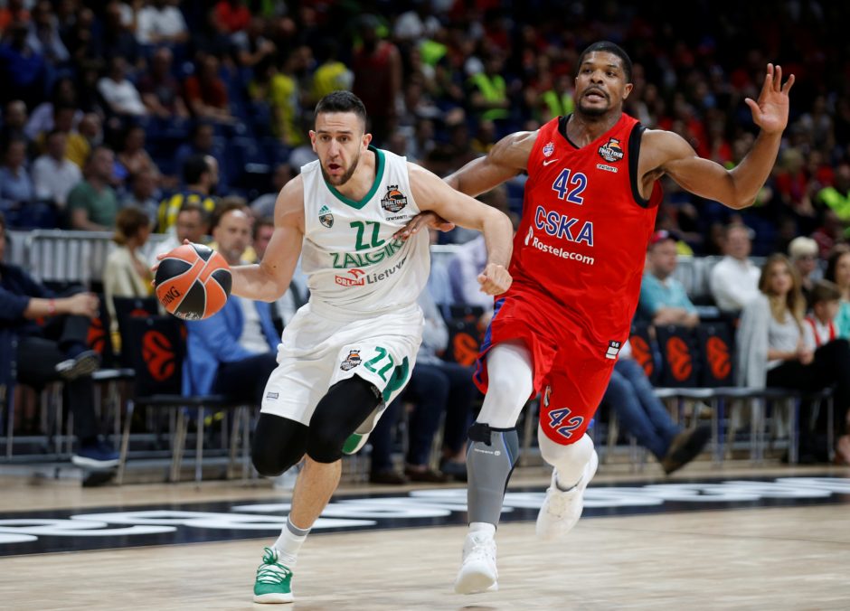 Eurolyga: „Žalgiris“ - CSKA 79:77