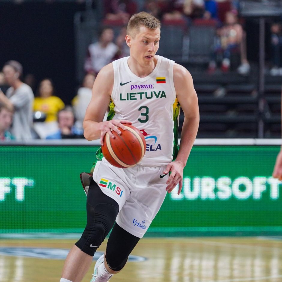 Kontrolinės vyrų krepšinio rungtynės: Latvija – Lietuva 70:52