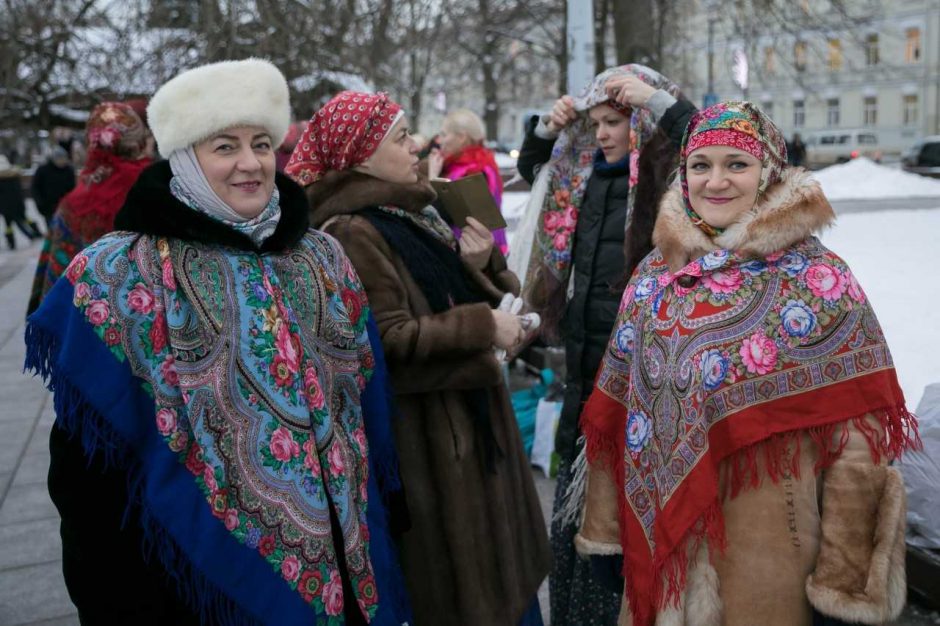 Sostinės centre – linksma Stačiatikių Kalėdų šventė