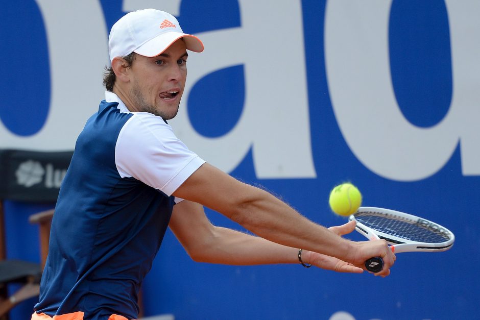 A. Murray nugalėjęs D. Thiemas – „Barcelona Open“ finale