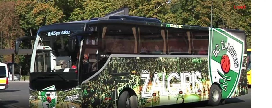 „Žalgirio“ autobusas iš įvairių miestų vėl vežios sirgalius į rungtynes