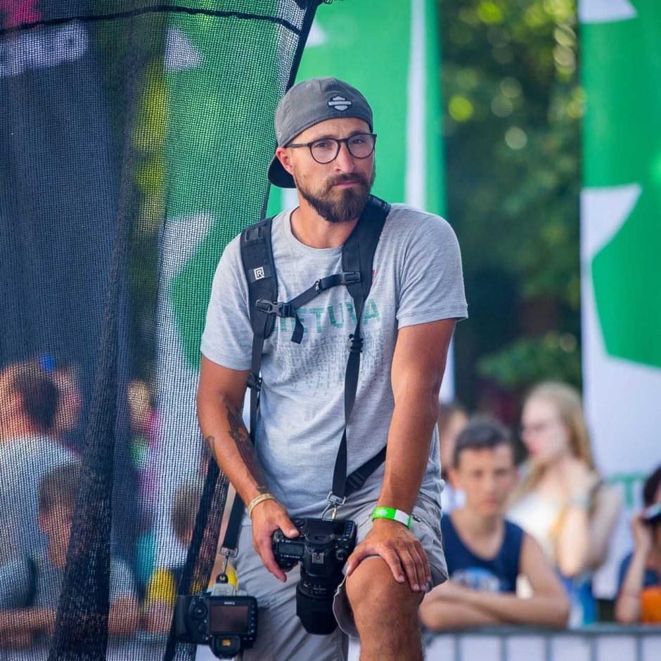 Fotografas V. Dranginis olimpinėje dienoje: 42 tūkst. žingsnių, olimpiečių medžioklė