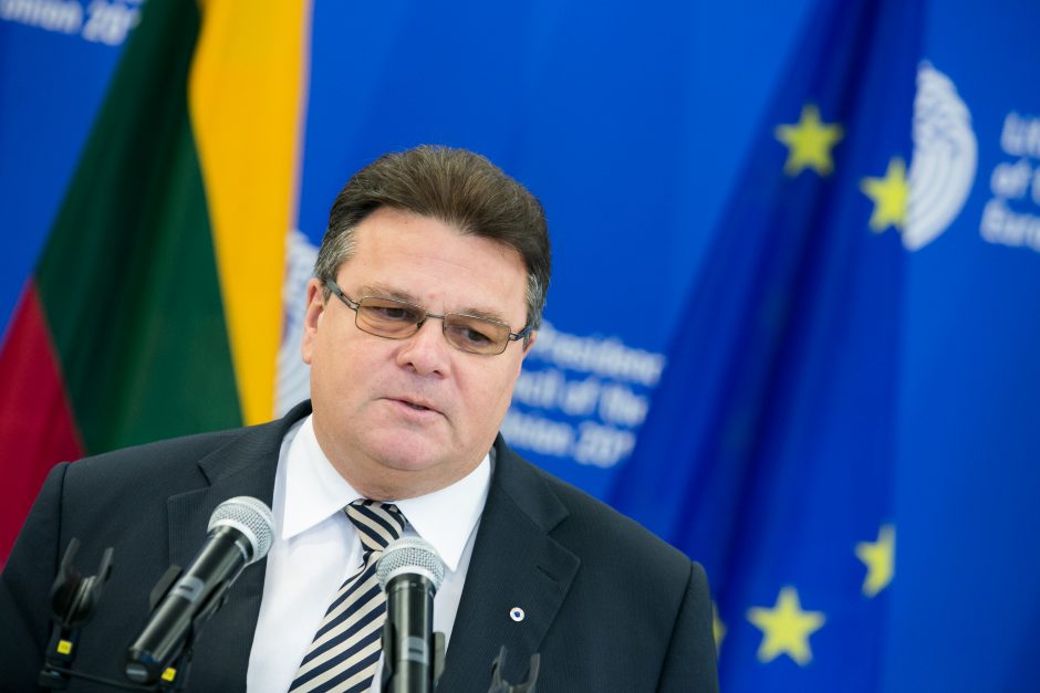 Ministras L. Linkevičius keliauja į Kijevą