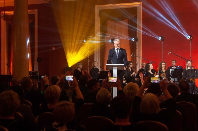 G. Nausėda „Auksinio fenikso“ laureatams: su kultūra ir kultūroje esame stipresni