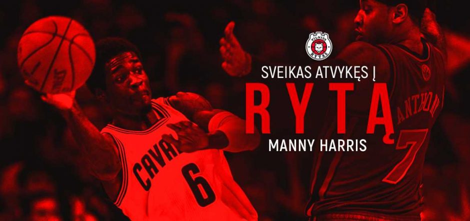 „Rytą“ papildė NBA rungtyniavęs M. Harrisas