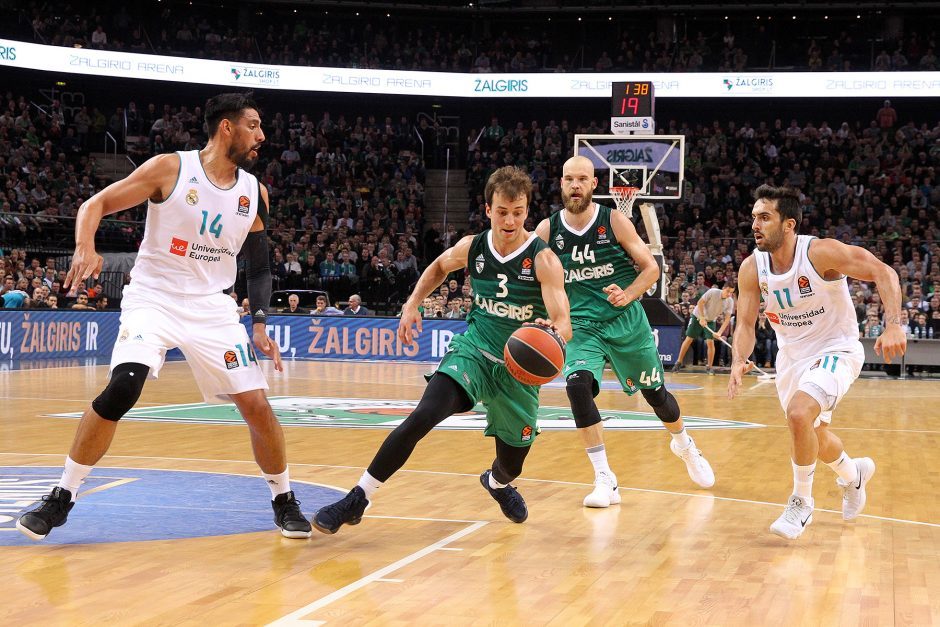 „Žalgiris“ pralaimėjo Madride, bet pateko į Eurolygos ketvirtfinalį