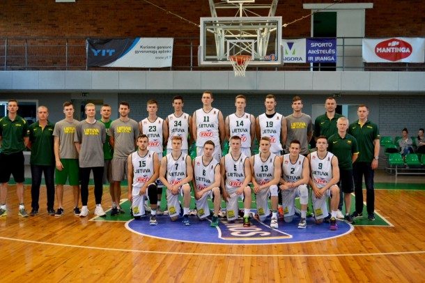 Lietuvos U-20 krepšinio rinktinė palaužė bendraamžių iš Latvijos pasipriešinimą