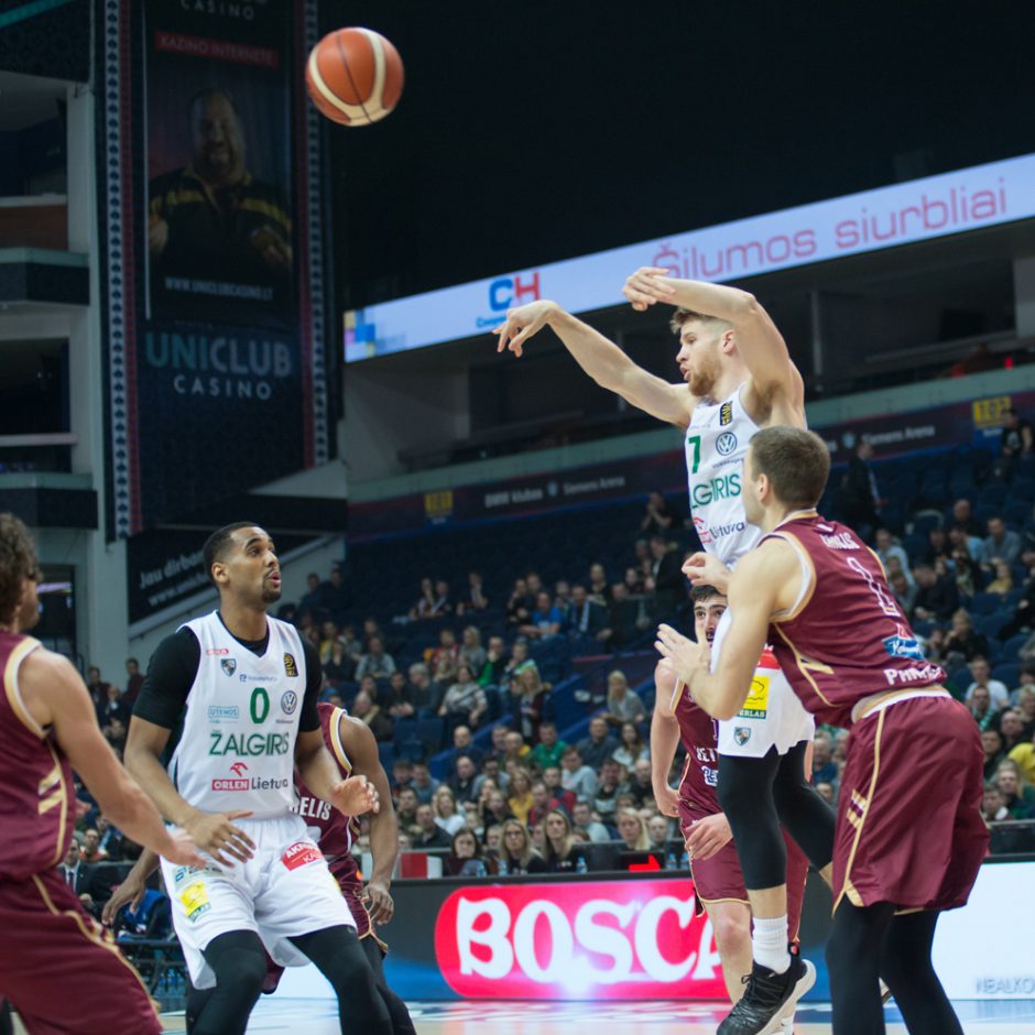 KMT: „Žalgiris“ – „Lietkabelis“ 89:58