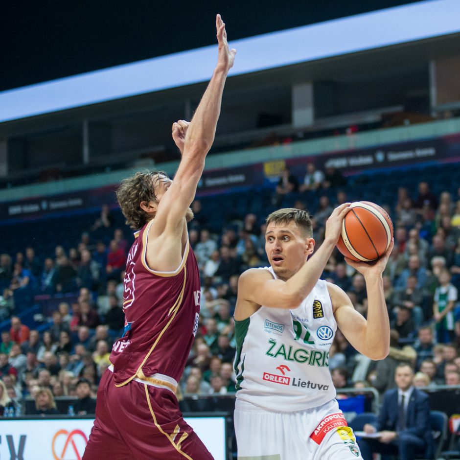 „Žalgiris“ be vargo pateko į Karaliaus Mindaugo taurės finalą