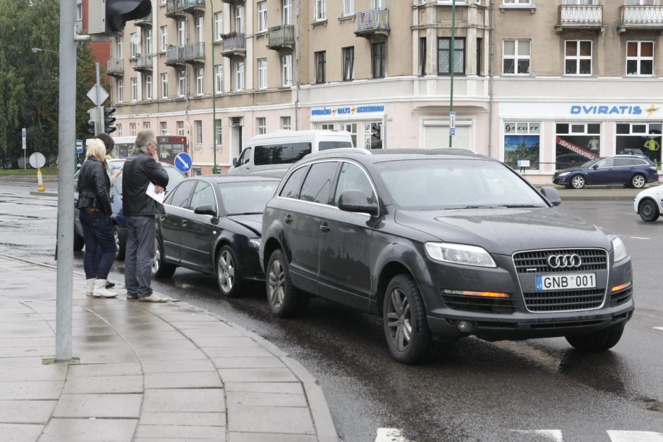 Klaipėdoje ketvirtadienio avarijose virė ginčai