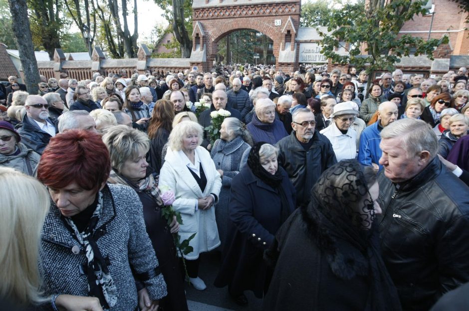 Į paskutinę kelionę išlydėtas maestro S. Povilaitis