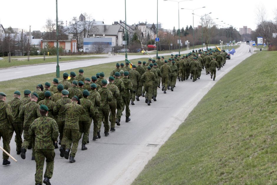 Narystę NATO pažymėjo bėgimu