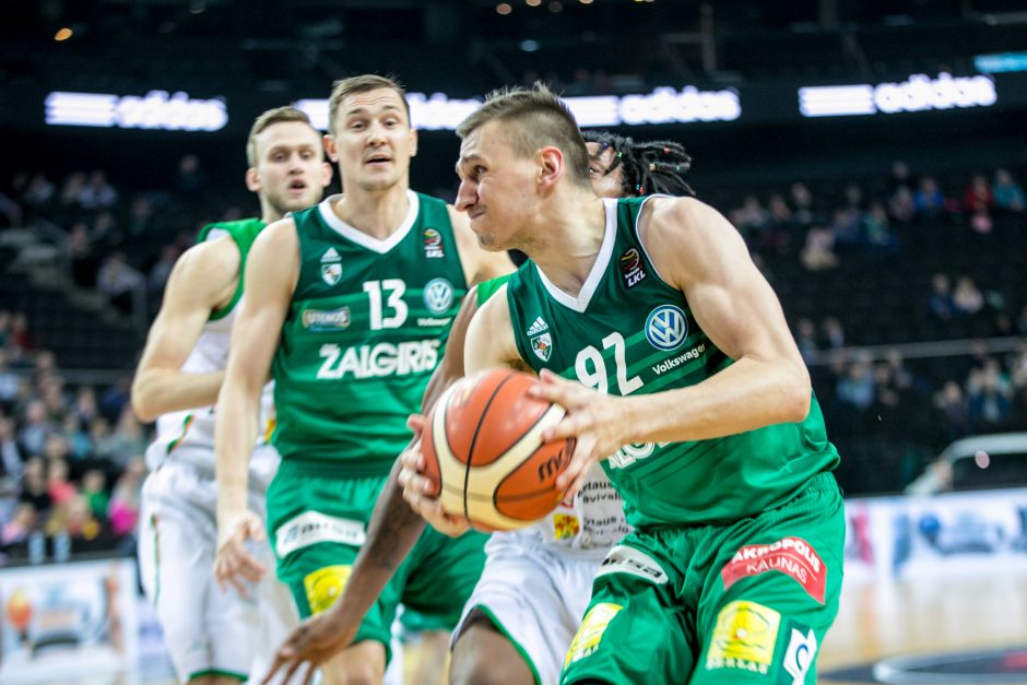 Savo pranašumą įrodęs „Žalgiris“ paprakaitavo prieš „Dzūkiją“ 