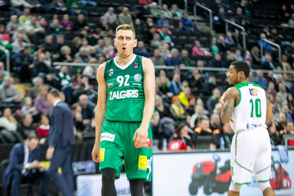 Savo pranašumą įrodęs „Žalgiris“ paprakaitavo prieš „Dzūkiją“ 