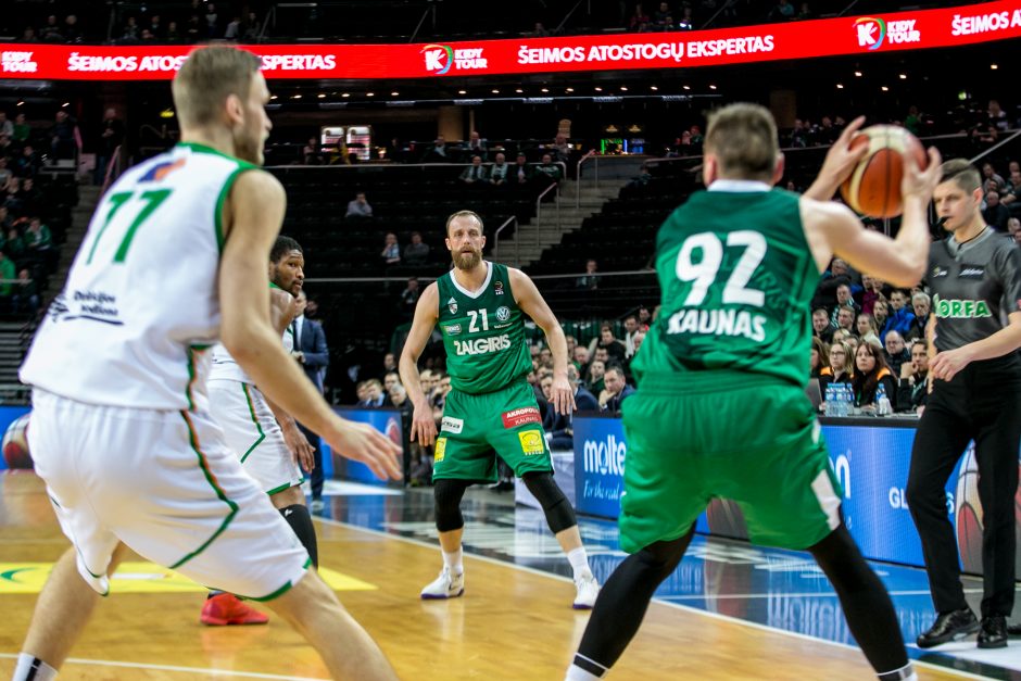 Savo pranašumą įrodęs „Žalgiris“ paprakaitavo prieš „Dzūkiją“ 