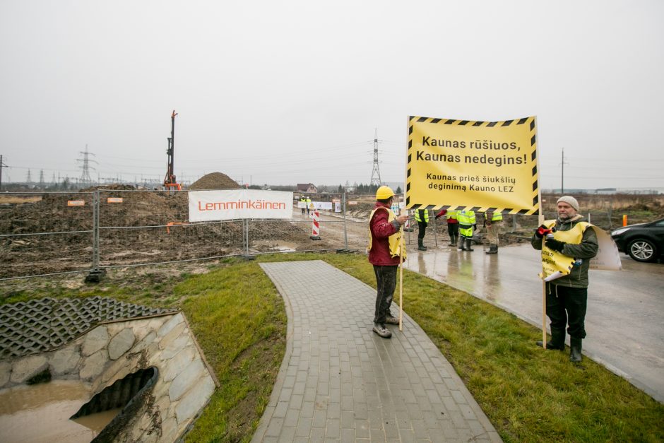 Atliekų deginimo jėgainės statybų pradžia – skandalinga