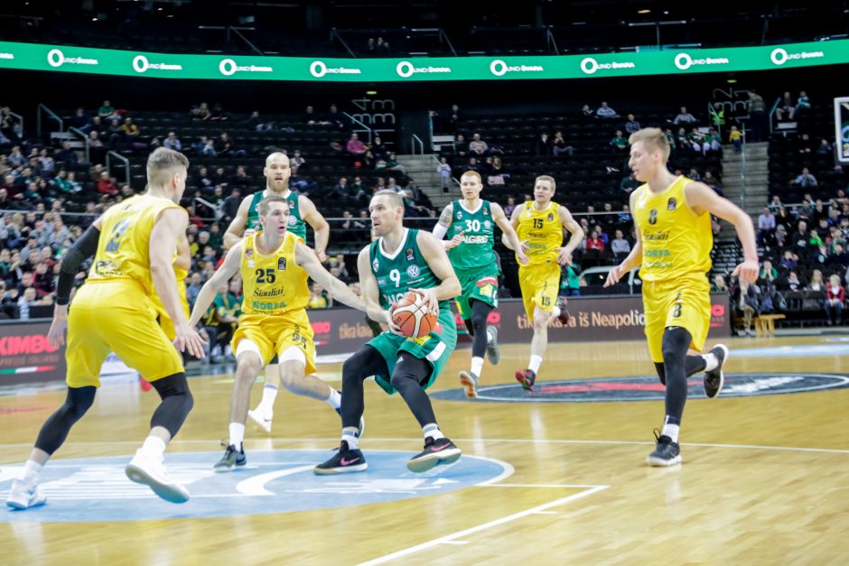 Ilgai vargęs „Žalgiris“ palaužė A. Sireikos komandą