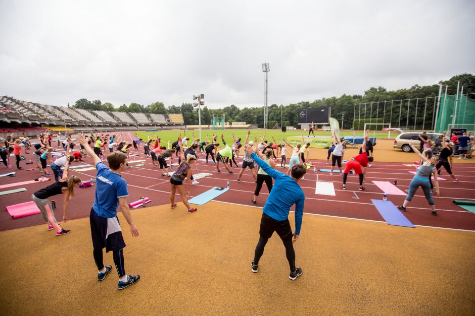 Sporto iššūkį priėmė šimtai kauniečių