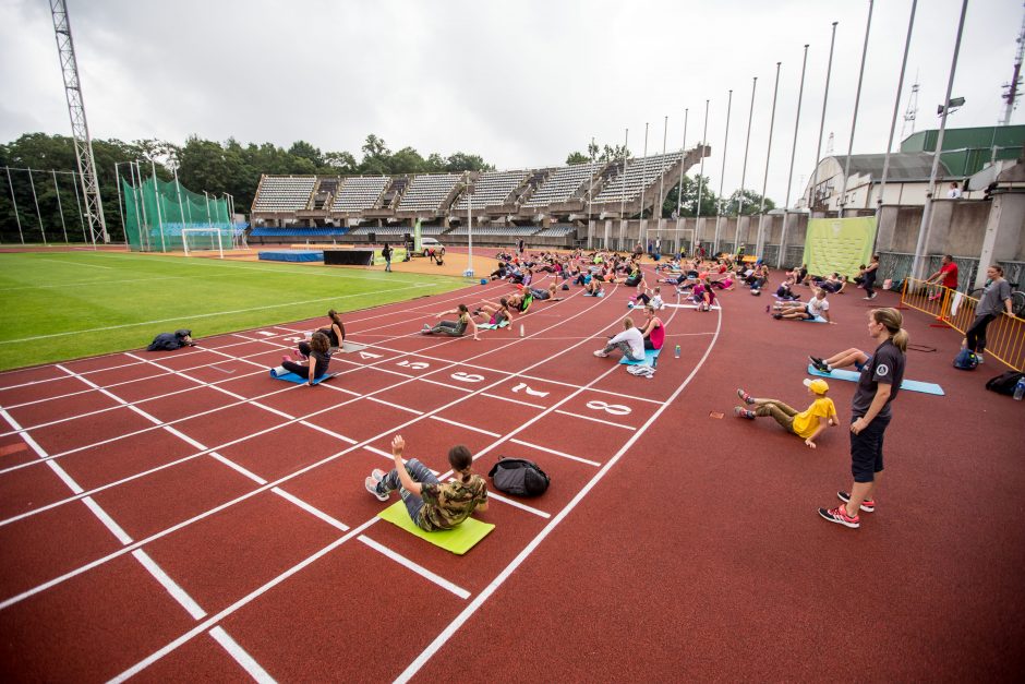 Sporto iššūkį priėmė šimtai kauniečių