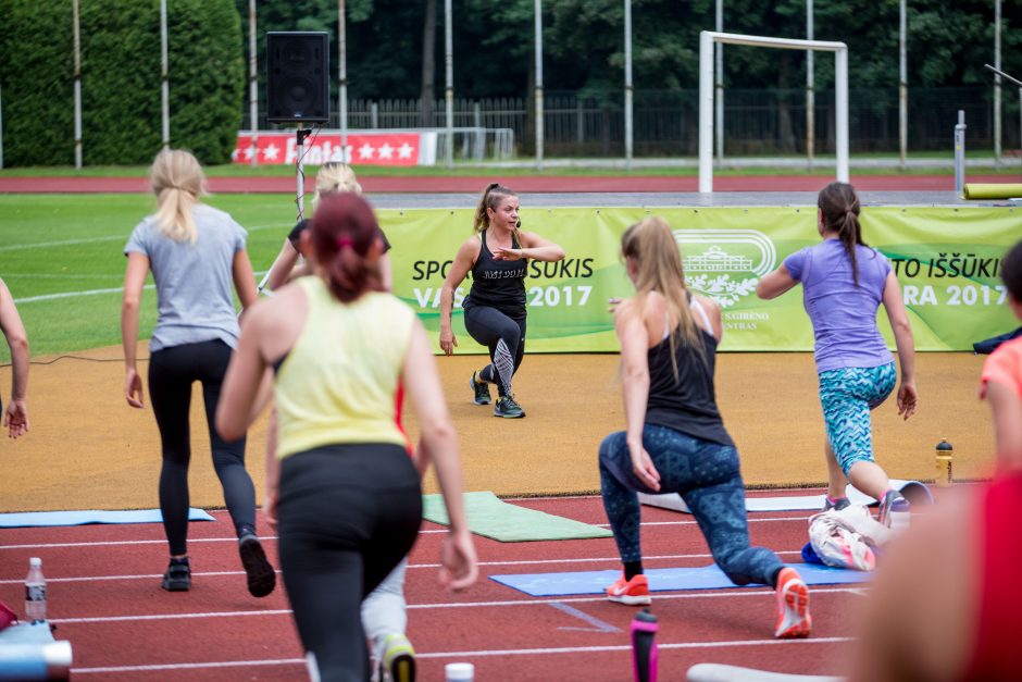 Sporto iššūkį priėmė šimtai kauniečių