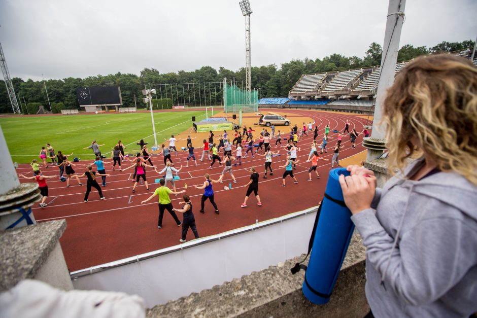 Sporto iššūkį priėmė šimtai kauniečių