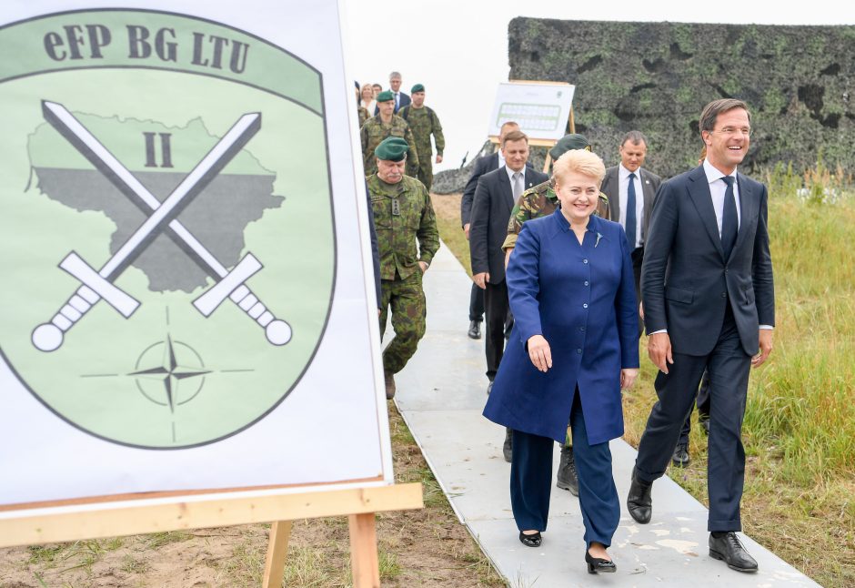 D. Grybauskaitė: NATO batalionai yra geriausia atgrasymo priemonė