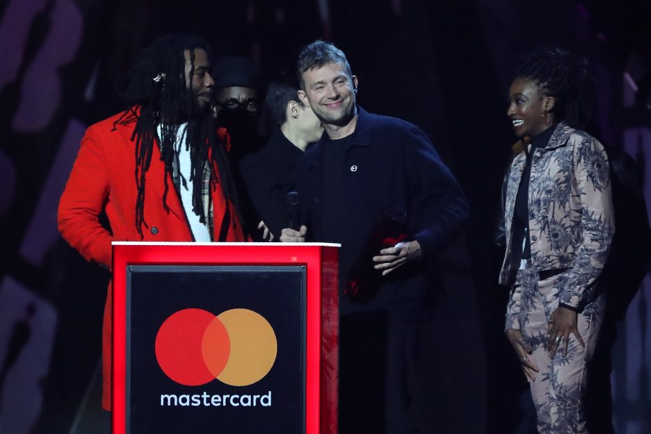 „Brit Awards“ ceremonijoje triumfavo graimo žvaigždė Stormzy