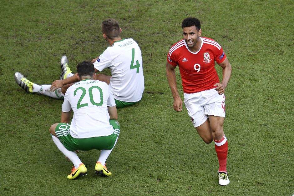 Euro 2016: Velsas – Šiaurės Airija 1:0