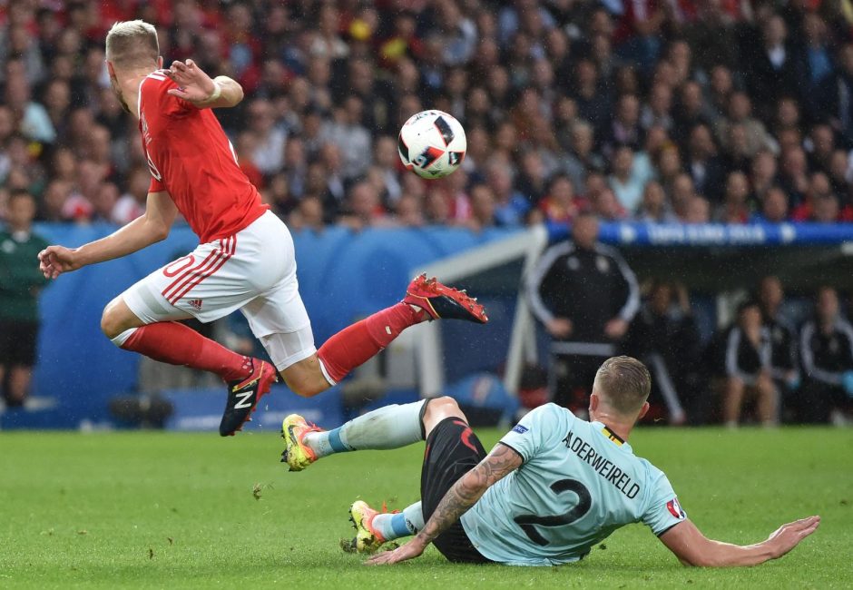 Euro 2016: Velsas - Belgija 3:1