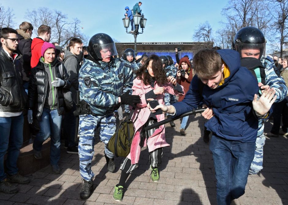 Protestai Rusijoje