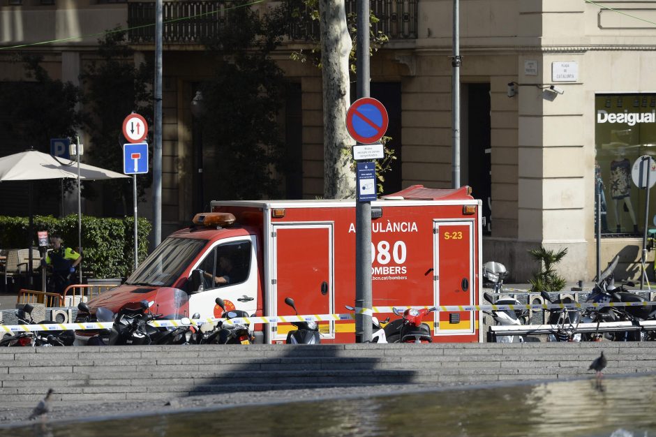 Ispanijos policija nukovė Barselonos atakos vykdytoją 