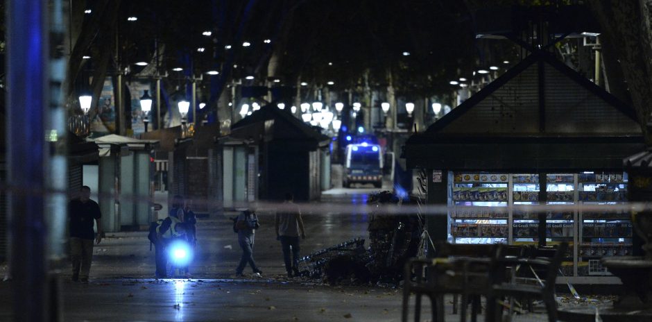 Ispanijos policija nukovė Barselonos atakos vykdytoją 