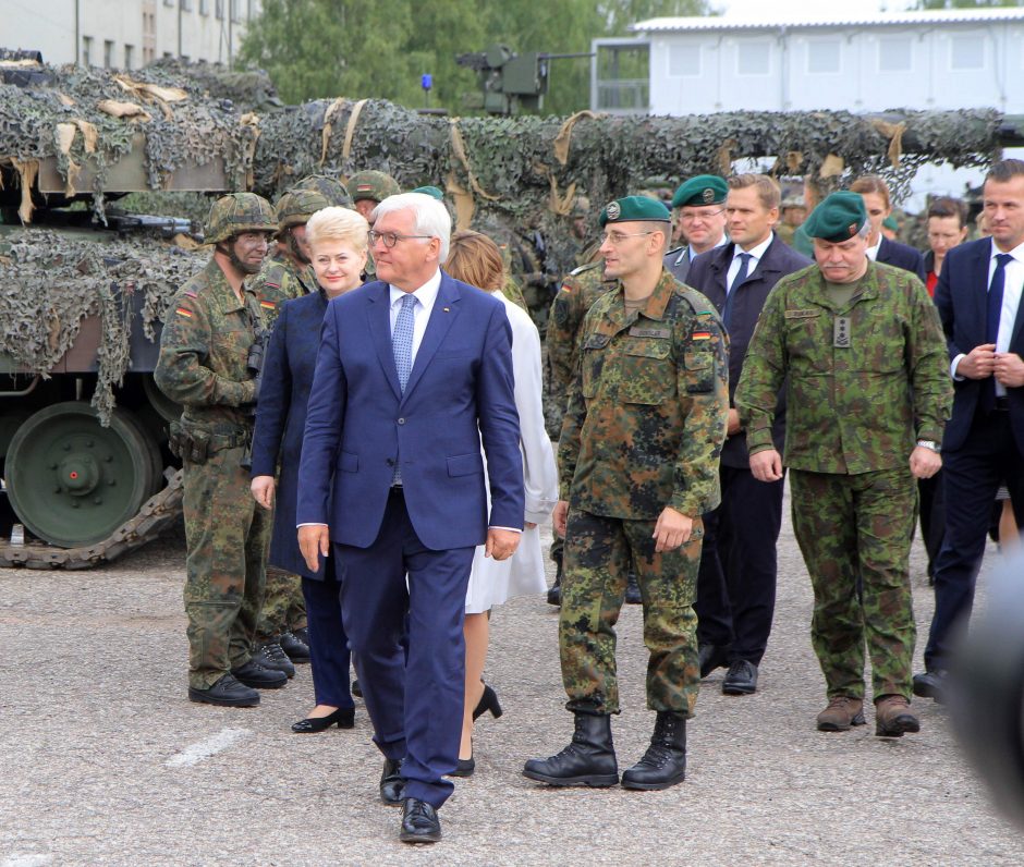 D. Grybauskaitė: Vokietijos kariai – Lietuvos saugumo garantas