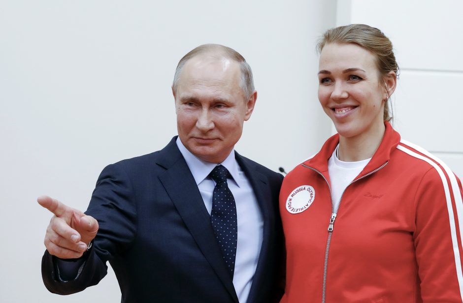 V. Putinas: Rusijos sportininkų pašalinimas iš olimpiados yra keistas