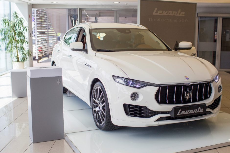 Visureigio „Maserati Levante“ pristatymas
