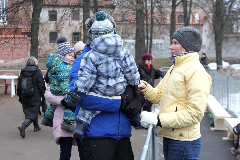 Nemokamos čiuožyklos darbą stabdo trikdžiai 