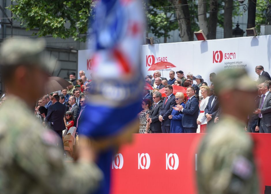 D. Grybauskaitė kartvelų kalba sveikino Sakartvelo žmones