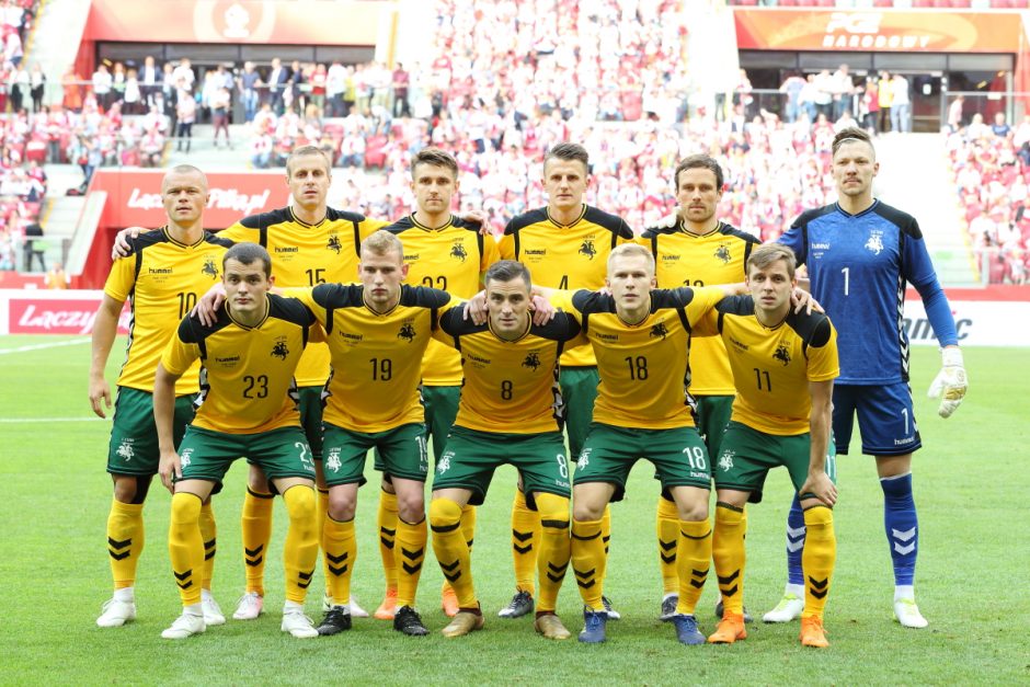 Lietuvos futbolininkai turėjo pripažinti lenkų pranašumą