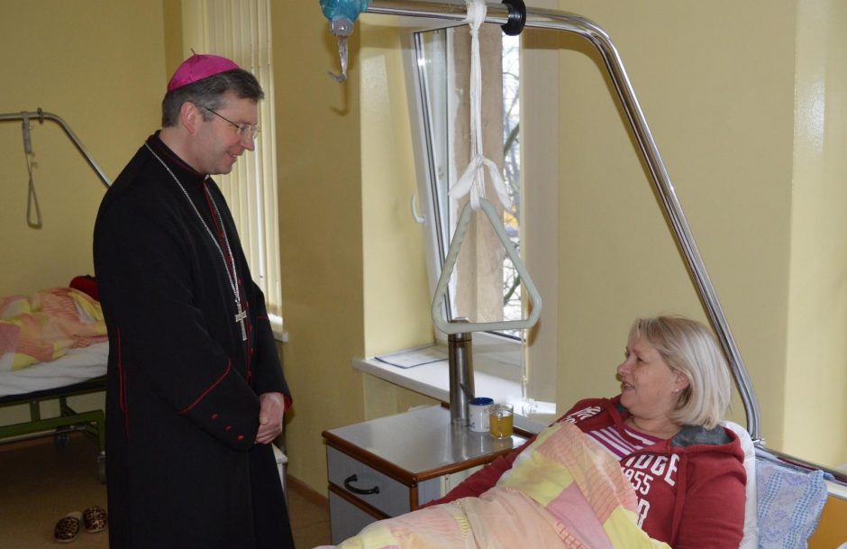 Kauno klinikinėje ligoninėje pašventinta nauja koplyčia