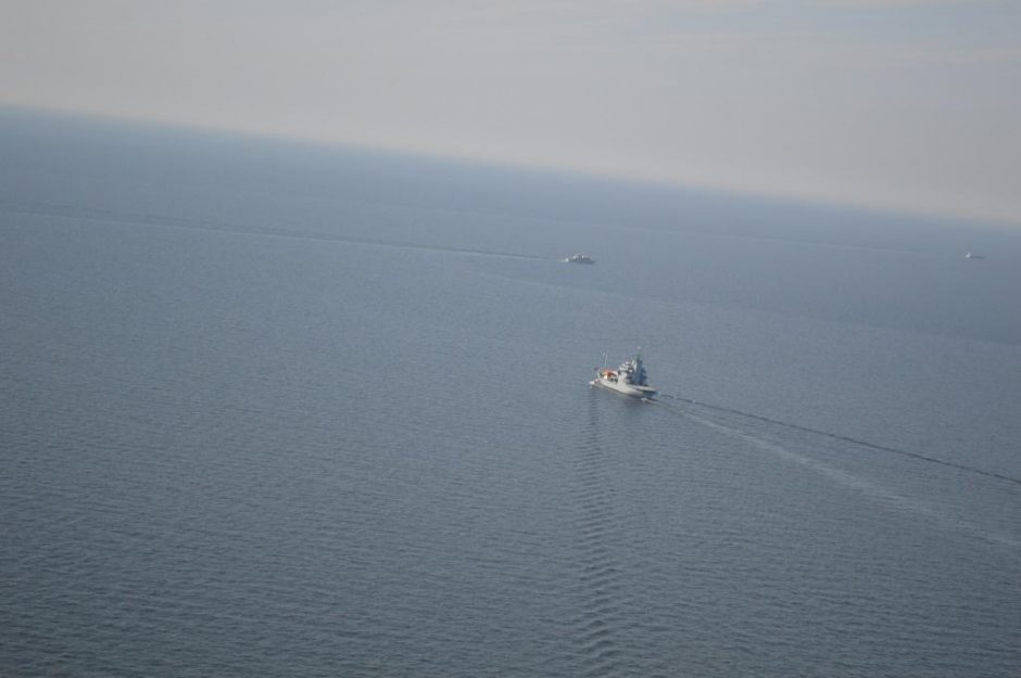 Baltijos jūroje kariai aptiko tris minas