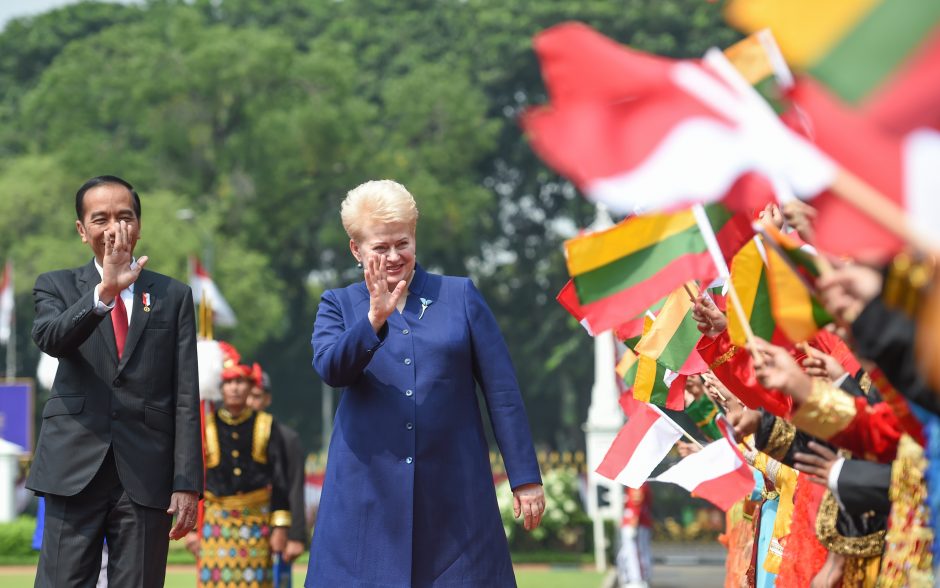 D. Grybauskaitės vizitas Indonezijoje